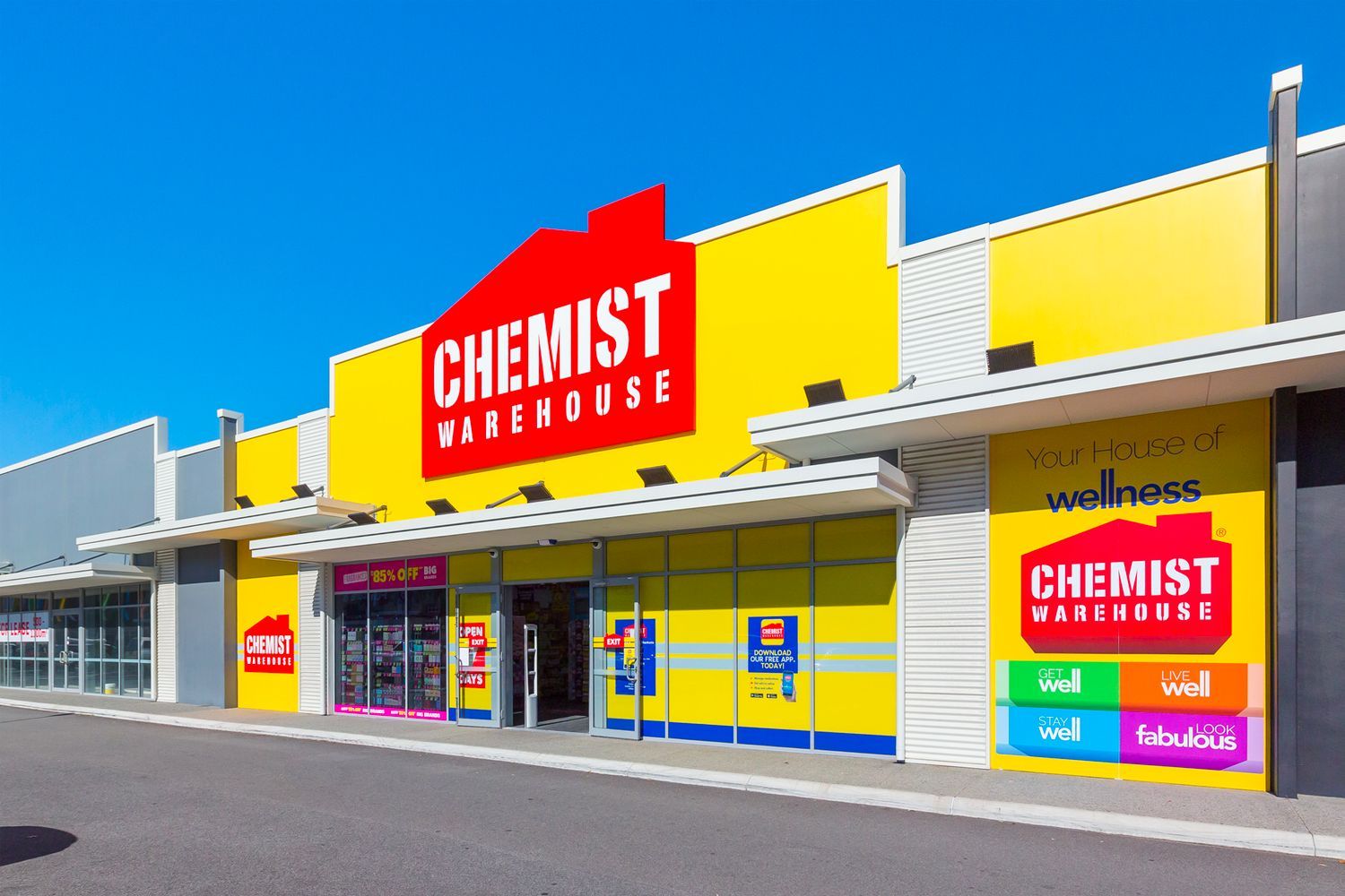 케미스트 웨어하우스 (Chemist Warehouse) hero banner